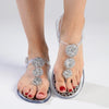 Holster Glamorize T-Bar Sandal - Clear-Holster-Buy shoes online