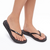 Holster Holiday Flip Flops - Black