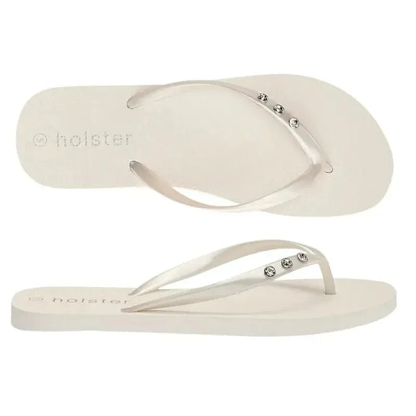 Holster Holiday Flip Flops - Nude