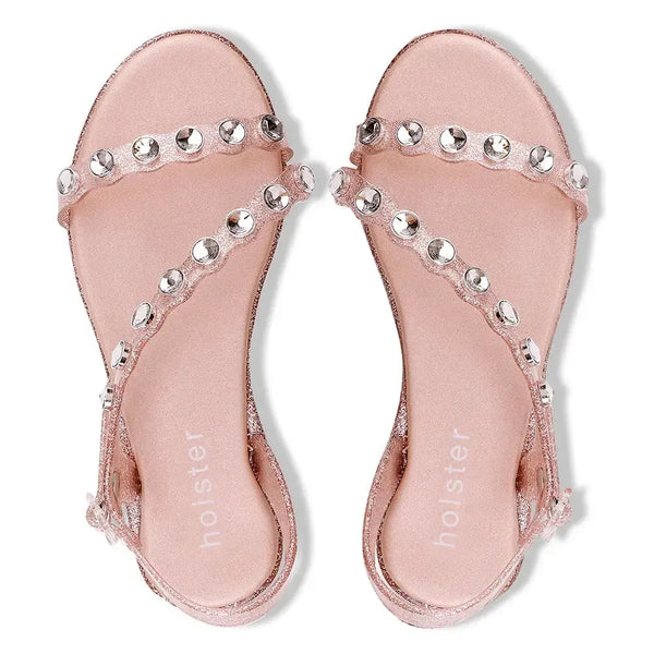 Holster Lola Clear Sandal - Rose Gutter