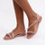 Holster Lola Clear Sandal - Rose Gutter