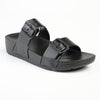 Holster Skyhigh Double Buckle Wedge Sandals - Black-Holster-Buy shoes online