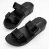 Holster Skyhigh Double Buckle Wedge Sandals - Black-Holster-Buy shoes online