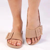 Holster Solace Buckle Push In Sandal - Natural