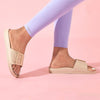 Holster Solace Buckle Slide - Blush-Holster-Buy shoes online