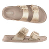 Holster Soleshimmer Glitter Sandals - Gold