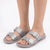 Holster Soleshimmer Glitter Sandals - Silver
