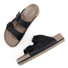 Holster Stride Double buckle Sandals - Black-Holster-Buy shoes online