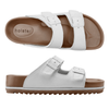 Holster Stride Double buckle Sandals - White