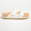 Holster Stride Double buckle Sandals - White