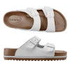 Holster Stride Double buckle Sandals - White