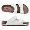 Holster Stride Double buckle Sandals - White-Holster-Buy shoes online