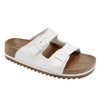 Holster Stride Double buckle Sandals - White