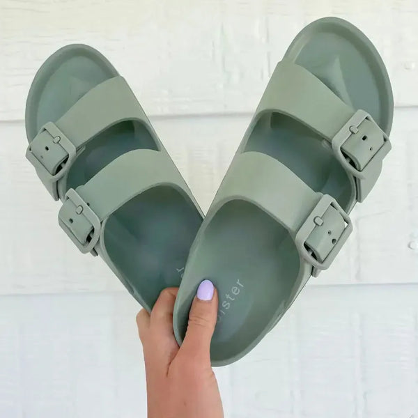 Holster Sundreamer Double Buckle Sandal - Seagrass