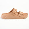 Holster Sundreamer Double Buckle Slip-on Sandals - Natural-Holster-Buy shoes online