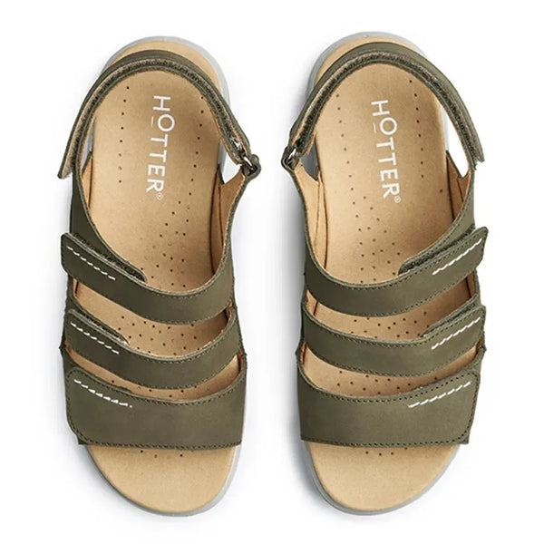 Hotter Abigail Sandal - Khaki