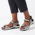 Hotter Walk II Sandals - Grey