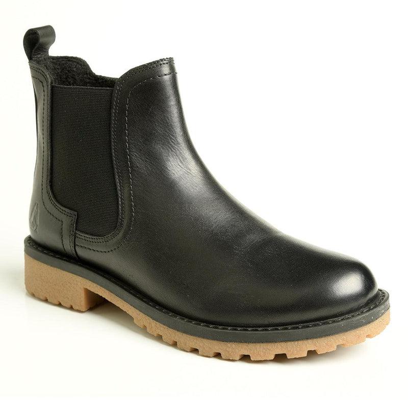 Hush Puppies Breaker ll Leather Boot - Black | Shoe Box Online Store