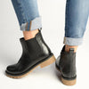 Hush Puppies Breaker ll Leather Boot - Black-Hush Puppies-Buy shoes online