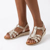 Hush Puppies Coco Wedge - Soft Gold