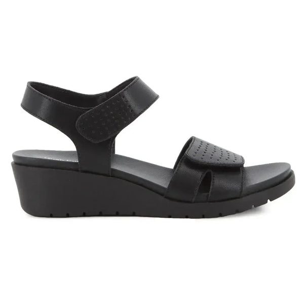 Hush Puppies Dolores Wedge - Black