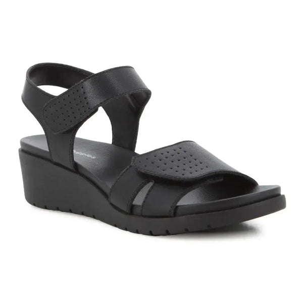 Hush Puppies Dolores Wedge - Black