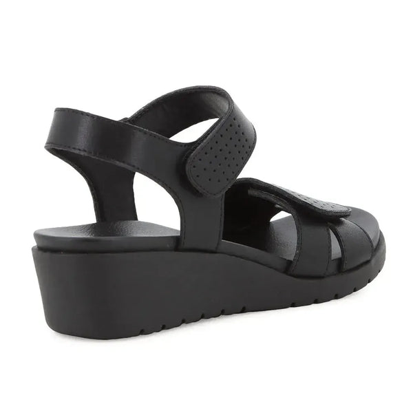 Hush Puppies Dolores Wedge - Black