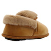 Hush Puppies Fur Top Lua Slippers - Tan-Hush Puppies-Buy shoes online