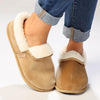 Hush Puppies Fur Top Lua Slippers - Tan-Hush Puppies-Buy shoes online