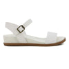 Hush Puppies Graice Leather Sandals - White