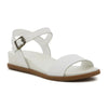 Hush Puppies Graice Leather Sandals - White