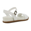 Hush Puppies Graice Leather Sandals - White