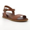 Hush Puppies Graice Leather Strap Sandals - Gognac-Hush Puppies-Buy shoes online