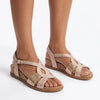 Hush Puppies Ines Leather Wedge - Baby Pink
