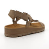 Hush Puppies Ivy Leather T-Bar Nubuck Sandal - Canna Nubuck-Soft Style by Hush Puppies-Buy shoes online