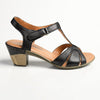 Hush Puppies Josefina Block Sandal - Black-Soft Style by Hush Puppies-Buy shoes online