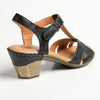 Hush Puppies Josefina Block Sandal - Black-Soft Style by Hush Puppies-Buy shoes online