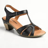 Hush Puppies Josefina Block Sandal - Black-Soft Style by Hush Puppies-Buy shoes online