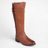 Hush Puppies Leather Arla Rider Boot - Tan-Soft Style by Hush Puppies-Buy shoes online