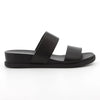 Hush Puppies Leather Edith Sandals - Black