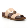 Hush Puppies Leather Edith Strap Sandals - Rose Gold-Soft Style by Hush Puppies-Buy shoes online