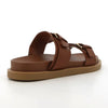 Hush Puppies Leather Hadley Sandals - Cognac