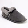 Hush Puppies Lua Fur Top Slippers - Grey
