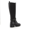 Hush Puppies Madi Leather Knee High Boot - Black