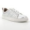 Hush Puppies Mistry Leather Sneaker - Silver-Soft Style by Hush Puppies-Buy shoes online