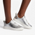 Hush Puppies Mistry Leather Sneaker - Silver