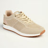 Hush Puppies Remy Flyknit Sneaker - Beige-Soft Style by Hush Puppies-Buy shoes online