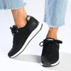 Hush Puppies Remy Flyknit Sneaker - Black-Soft Style by Hush Puppies-Buy shoes online