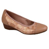 Hush Puppies Rishelle Wedge - Rose Gold Reptile-Soft Style by Hush Puppies-Buy shoes online