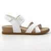 Hush Puppies Rosalino Leather Sandal - White